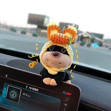 Load image into Gallery viewer, Car Center Console Dashboard Navigator Screen Decoration Cute Dog Ornaments Auto Interior Accessories For Computer Display