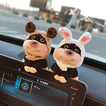 Load image into Gallery viewer, Car Center Console Dashboard Navigator Screen Decoration Cute Dog Ornaments Auto Interior Accessories For Computer Display