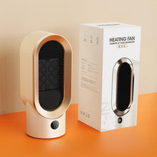 Load image into Gallery viewer, EU/US/UK Mini Electric Warm Air Heater Fan Safe PTC Ceramic Heating Auto Shut-off Portable Winter Household/Office/Bedroom Home Appliance