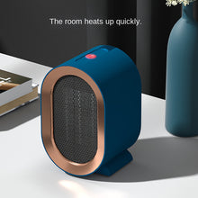 Load image into Gallery viewer, EU/US/UK Mini Electric Warm Air Heater Fan Safe PTC Ceramic Heating Auto Shut-off Portable Winter Household/Office/Bedroom Home Appliance