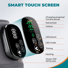 Load image into Gallery viewer, Electric Infrared Heating Knee Wrap Therapeutic Knee Massager 660nm 850nm Joint Pain Relief at Home For Chronic Pain Sufferers Arthritis & Stiffness Management