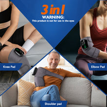 Load image into Gallery viewer, Electric Infrared Heating Knee Wrap Therapeutic Knee Massager 660nm 850nm Joint Pain Relief at Home For Chronic Pain Sufferers Arthritis & Stiffness Management