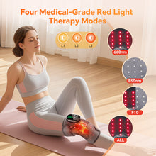 Load image into Gallery viewer, Electric Infrared Heating Knee Wrap Therapeutic Knee Massager 660nm 850nm Joint Pain Relief at Home For Chronic Pain Sufferers Arthritis & Stiffness Management