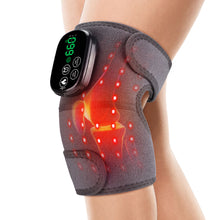 Load image into Gallery viewer, Electric Infrared Heating Knee Wrap Therapeutic Knee Massager 660nm 850nm Joint Pain Relief at Home For Chronic Pain Sufferers Arthritis & Stiffness Management