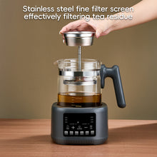 Load image into Gallery viewer, AU Plug Full-Automatic Steam Tea Maker Modern Electric Wellness Teapot Intelligent Temperature Control Household Office Desktop Tea Brewer Set