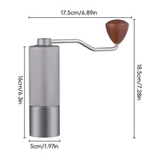 Load image into Gallery viewer, Manual Coffee Grinder Espresso Adjustable Hand Coffee Bean Mill 5/6/7-Core Professional Home Travel Office Use For Coffee Enthusiasts Home Baristas