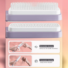 Load image into Gallery viewer, Rotating Telescopic Hair Brush Air Cushion Massage Brush Women's Long Hair Care Brush Styling Brush Travel Folding Comb