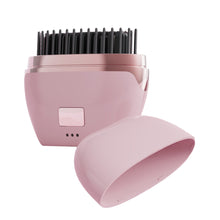Load image into Gallery viewer, Mini Portable Wireless Straight Hair Comb Rechargeable Temperature Adjustable Dual-purpose Hair Straightener Curling Iron Hair Styling Tool