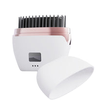 Load image into Gallery viewer, Mini Portable Wireless Straight Hair Comb Rechargeable Temperature Adjustable Dual-purpose Hair Straightener Curling Iron Hair Styling Tool
