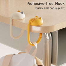 Load image into Gallery viewer, Kawaii Cat Tail Desk Hook Portable Detachable Bag Holder Adjustable Movable Table Side Clamp Multifunctional Organizer for Home School Dormitory Office Travel