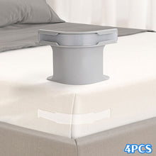 Load image into Gallery viewer, 4Pcs Heavy Duty Bed Sheet Holder Clips Bedspread Corner Tightener Non-Slip Sheet Locks Grippers Secure Fitted Sheet Straps Fit All Mattress Durable Reliable Protectors