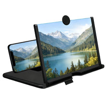 Load image into Gallery viewer, 12/10 Inch HD Mobile Phone Screen Amplifier Foldable Portable Video Magnifier Stand Bracket Smartphone Display Expander Phone Accessories