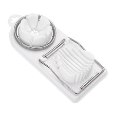 Load image into Gallery viewer, 2-in-1 Multifunctional Egg Cutter Stainless Steel Slicer Fancy Splitter Kitchen Divider Egg Cutting Tool Kitchen Gadgets