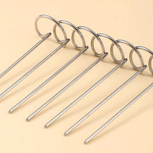 Load image into Gallery viewer, 10pcs Food Grade 304 Stainless Steel Vertical Grill Skewer Universal Accessories For Air Fryer Oven Baking Needle