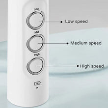 Load image into Gallery viewer, 3 In 1 Portable Wireless USB Rechargeable Electric Milk Frother 3 Speeds Handheld Foam Maker Coffee Frothing Wand Drink Mixer For Latte Cappuccino