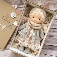 Load image into Gallery viewer, Waldorf Handmade Mini Dress Up Doll Cute Soft Stuffed Plush Toy Kids Birthday Christmas Gift Home Decoration Sleeping Cuddle Buddy