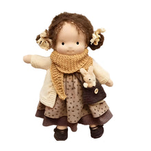 Load image into Gallery viewer, Waldorf Handmade Mini Dress Up Doll Cute Soft Stuffed Plush Toy Kids Birthday Christmas Gift Home Decoration Sleeping Cuddle Buddy