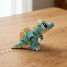 Load image into Gallery viewer, 3D Printed Cute Eggshell Dinosaur Baby Figure Movable Joints Realistic Eyes Hatch Desktop Doll Home Office Decor Kids Gift