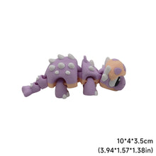 Load image into Gallery viewer, 3D Printed Cute Eggshell Dinosaur Baby Figure Movable Joints Realistic Eyes Hatch Desktop Doll Home Office Decor Kids Gift