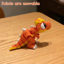 Load image into Gallery viewer, 3D Printed Cute Eggshell Dinosaur Baby Figure Movable Joints Realistic Eyes Hatch Desktop Doll Home Office Decor Kids Gift