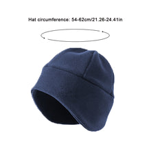 Load image into Gallery viewer, Polar Fleece Thickened Neck Gaiter and Hat 2-in-1 Set Warm Windproof Coldproof Cycling Skiing Hat Autumn Winter Outdoor Sports Suit