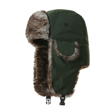Load image into Gallery viewer, Winter Windproof Coldproof Ear Protection Hat Fleece Lined Pilot Cap with Buckle Outdoor Mountaineering Cycling Warm Equipment