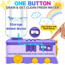Load image into Gallery viewer, Lazy Painter's Brush Washer Automatic Water Change Paint Brush Cleaner Children's Art Painting Supplies