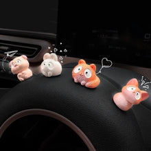 Load image into Gallery viewer, Car Interior Accessories Cute Cartoon Friendly Animals Ornament Auto Interior Dashboard for Girls Gifts Drop