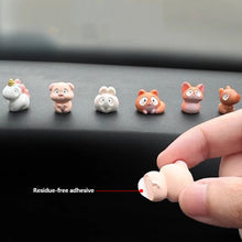 Load image into Gallery viewer, Car Interior Accessories Cute Cartoon Friendly Animals Ornament Auto Interior Dashboard for Girls Gifts Drop