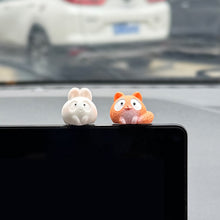Load image into Gallery viewer, Car Interior Accessories Cute Cartoon Friendly Animals Ornament Auto Interior Dashboard for Girls Gifts Drop