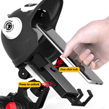 Load image into Gallery viewer, Motorcycle Rider Small Helmet Mobile Phone Holder Electric Bicycle Waterproof Sunshade Navigation Mobile Phone Holder