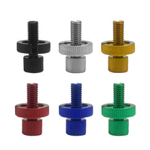 Load image into Gallery viewer, M8 Motorcycle Clutch Brake Cable Adjuster Screws Easy Installation Durable Aluminum Alloy Nut Bolt 8mm for UTV ATV Bike