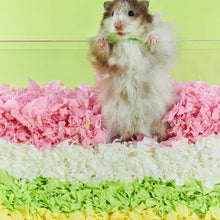 Load image into Gallery viewer, Hamster Wood Chip Paper Cotton Thermal Insulation Pad Material Absorb Water Deodorize Hamster Cages