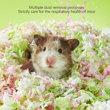 Load image into Gallery viewer, Hamster Wood Chip Paper Cotton Thermal Insulation Pad Material Absorb Water Deodorize Hamster Cages