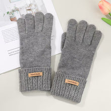 Load image into Gallery viewer, Women Knitted Gloves Thickened Anti-Slip Touchscreen Gloves Cycling Warm Gloves Winter Outdoor Windproof Equipment