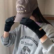 Load image into Gallery viewer, Women Knitted Gloves Thickened Anti-Slip Touchscreen Gloves Cycling Warm Gloves Winter Outdoor Windproof Equipment