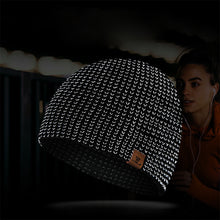 Load image into Gallery viewer, Fashion Warm Knitted Hat Sports Hat Beanie Night Running Reflective Hat Knit Cap Women Men Accessories