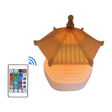 Load image into Gallery viewer, Multifunction Foldable Full Silicone Camping Lantern Remote-controlled Dimming Outdoor Tent Waterproof Ambient Light