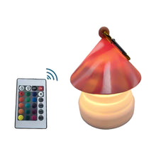 Load image into Gallery viewer, Multifunction Foldable Full Silicone Camping Lantern Remote-controlled Dimming Outdoor Tent Waterproof Ambient Light
