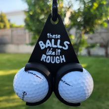 Load image into Gallery viewer, Creative Golf Ball Holder with Hook Funny Golf Ball Display Stand Gift for Golf Lovers Golf Accessory