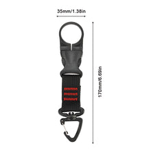 Load image into Gallery viewer, 1PC Multifunctional Outdoor Hiking Camping Water Bottle Carabiner Clip Portable Auxiliary Webbing Buckle Snap Lock Design