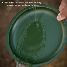 Load image into Gallery viewer, Outdoor Camping Aluminum Alloy Plate Portable Lightweight Easy-Clean Retro Picnic Tray Camping Cookware