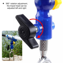 Load image into Gallery viewer, Multi-Function Self-Locking Rod Holder with Ground Spike 180° Adjustable Fishing Pole Stand for Fishing and Spinning Rods