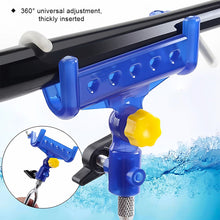 Load image into Gallery viewer, Multi-Function Self-Locking Rod Holder with Ground Spike 180° Adjustable Fishing Pole Stand for Fishing and Spinning Rods