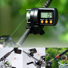 Load image into Gallery viewer, Electronic Fishing Line Length Counter Roller-Type Bidirectional Counting Measurement Device for Spinning Reels Baitcasting Reels Fishing Tackle Accessory