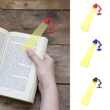 Load image into Gallery viewer, Unique Desk Lamp Bookmark Easy Clip Design Korean Ins Style Book Novel Textbook Planner Page Marker Charming Reading Accessory