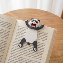 Load image into Gallery viewer, 3D Stereo Cartoon Marker Animal Bookmarks Original Cute Cat PVC Material Funny Student School Stationery Children Gift Bookmark