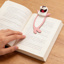 Load image into Gallery viewer, 3D Stereo Cartoon Marker Animal Bookmarks Original Cute Cat PVC Material Funny Student School Stationery Children Gift Bookmark