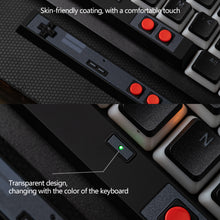 Load image into Gallery viewer, Retro Gamepad Keycap 6.25u Spacebar Artisan Keycap ABS Material For MX switches for Gaming Mechanical keyboard Black White