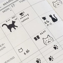 Load image into Gallery viewer, Kawaii Cat Ruler Hollow Metal Bookmark Ruler Multifunctional Ruler for Painting Drawing Diary Hand Account Tool Cute Gift